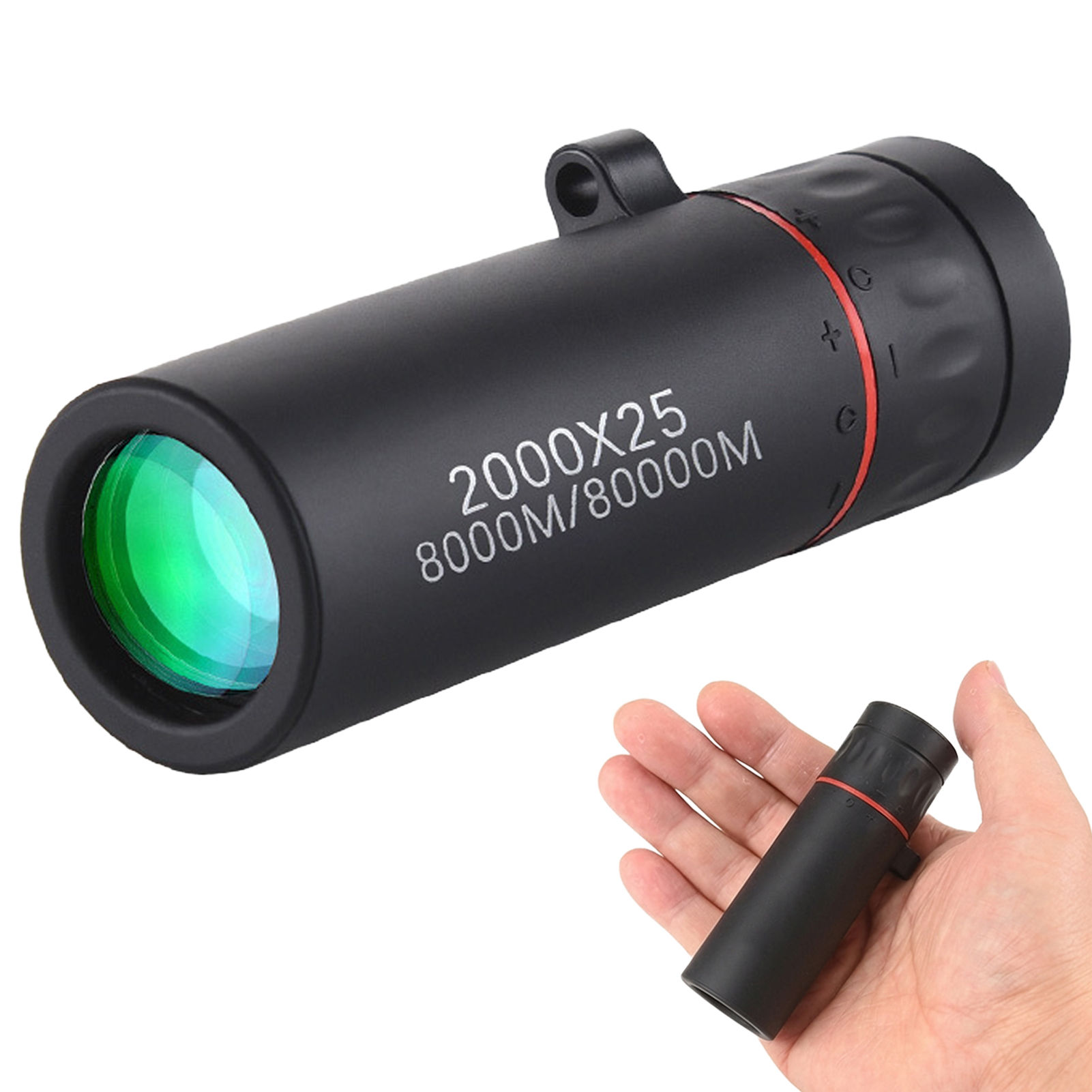 Outdoor Adventure Watches - Mini Monocular Telescope High-Power Zoom for