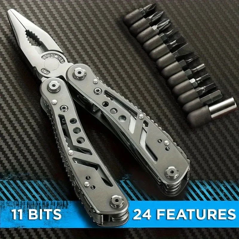 Outdoor Adventure Backpack - 24in1 Multitool All In One Multi