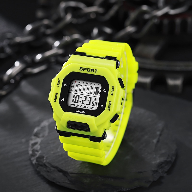 Outdoor Adventure Watches - Men's Sports Watch Waterproof LED Digital