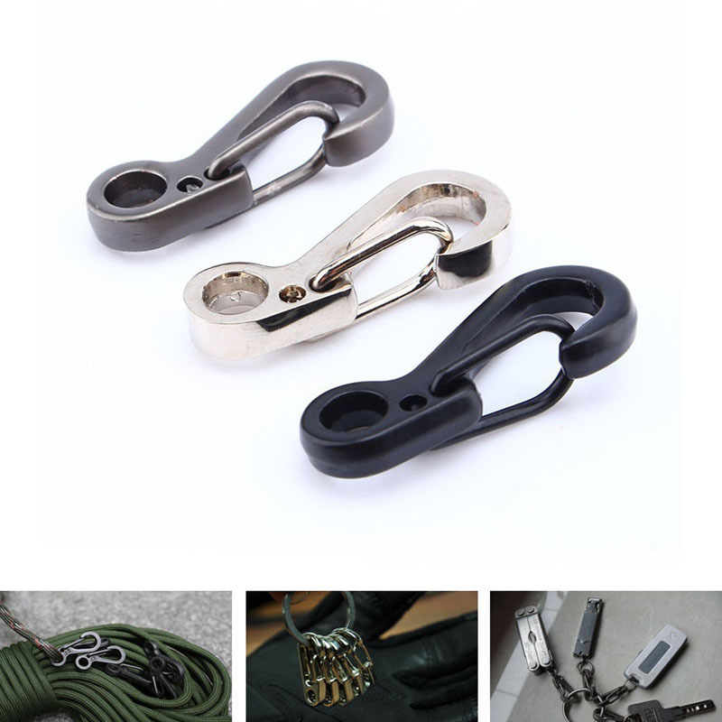 10Pcs/lot Mini Carabiner Parac - Outdoor Adventure Backpack ulasan dan harga
