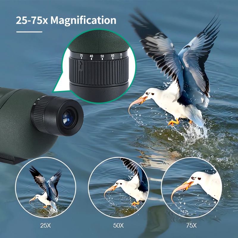 25-75x60 Spotting Scope Zoom M - Outdoor Adventure Watches ulasan dan harga