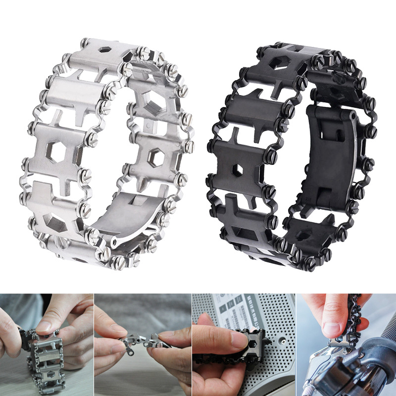 29-in-1 Stainless Steel Multi- - Outdoor Adventure Watches ulasan dan harga