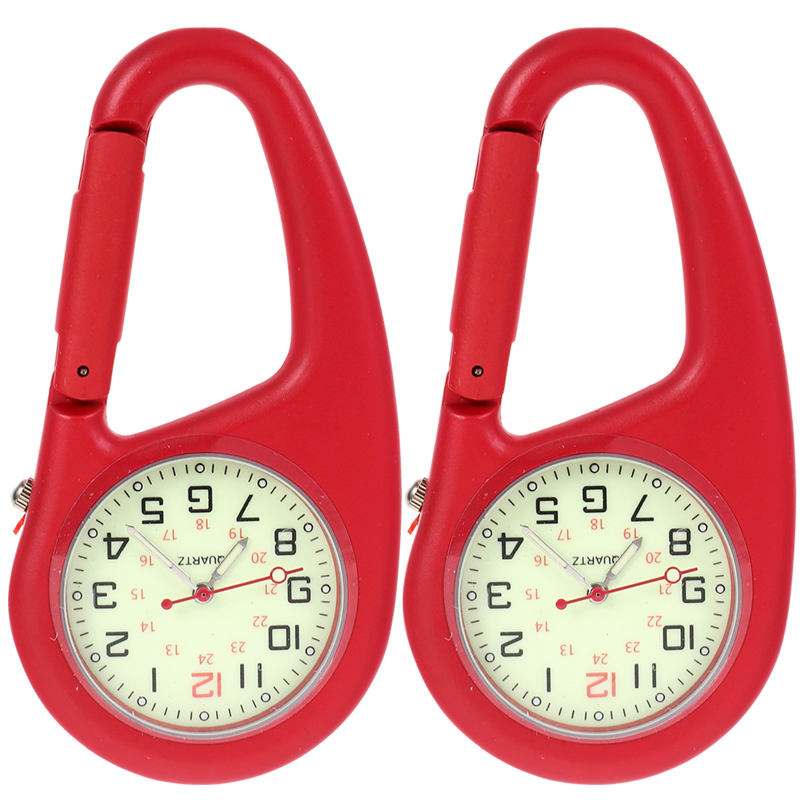 2Pcs Portable Carabiner Watch  - Outdoor Adventure Watches ulasan dan harga