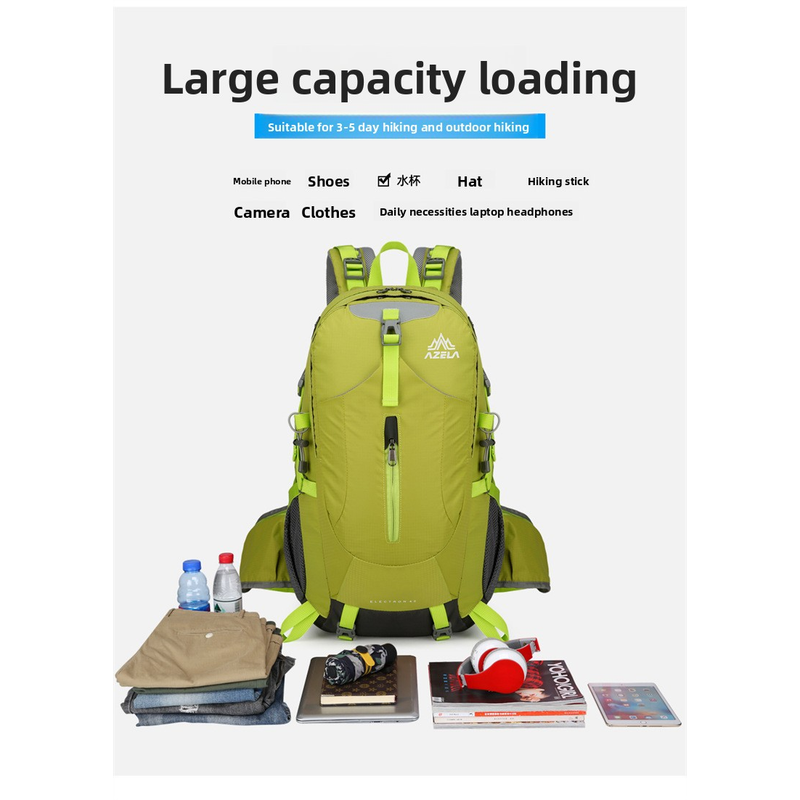 AZELA 36-55L Hiking Backpack L - Outdoor Adventure Backpack ulasan dan harga